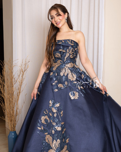 slim fit dress slacks Royal Girl Gown Sky Blue 1 Year main image 0