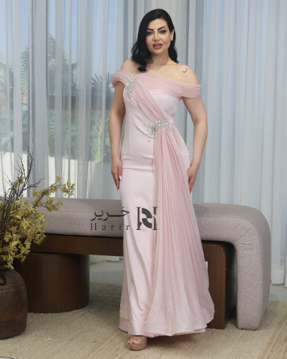 taffeta a line dress ONE SHOULDER DRAPED TAFFETA A-LINE CUT DRESS – MARMAR HALIM FASHION DESIGN  LLC