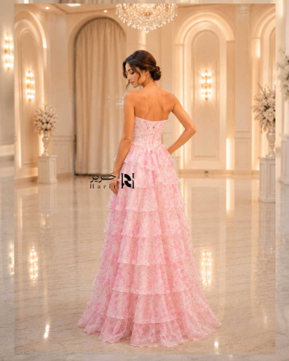 light pink organza dress Azalea Organza Gown Teuta Matoshi
