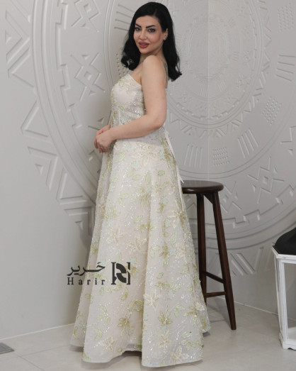 embroidered dress cream La Fuori | Soleil Eyelet Embroidered Shirtdress main image 1