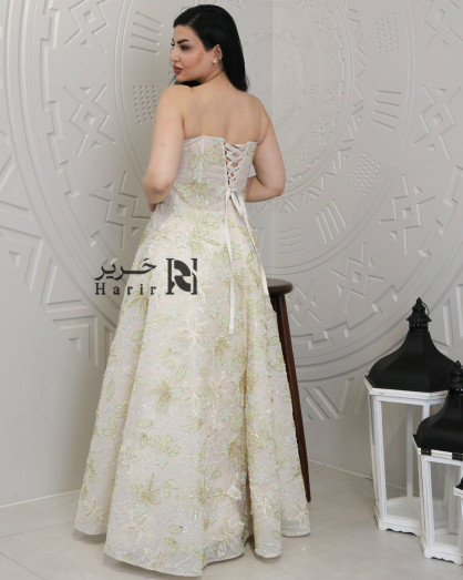slim fit dress slacks Autumn Leaves Gown– Teuta Matoshi