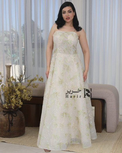 green emerald velvet dress Glamorous Gold Floral Sequin Prom Dress with Criss-Cross Back – FancyVestido