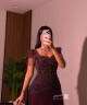Luxury Burgundy Beaded Evening Dress with Short Sleeves and Side Fringes